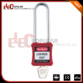 Safety Loto Equipment 76mm Long Steel Shackle Pad Lock